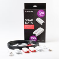 Kit Single 100 Mbps de Fibra Óptica Plástica Snap Data
