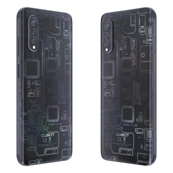 Smartphone Cubot X70 6.58 120hz 12g/256g/nfc/4g 100mpx 5200mah Tech Black