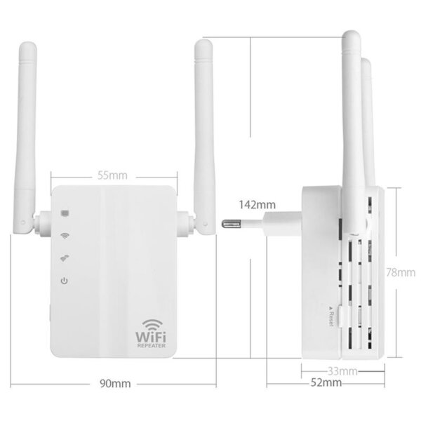 Wireless Repeater Phoenix R610u 300mbps 2 Antenas