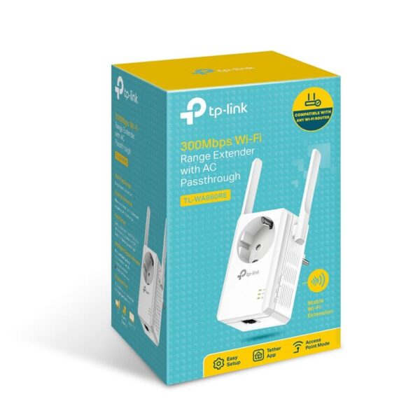 Wireless Repeater Tp-link Tl-wa860re 300mbps + Enchufe