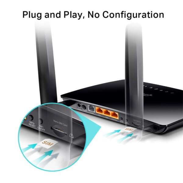 Wireless Router Tp-link Tl-mr6500v 4g 300mbps